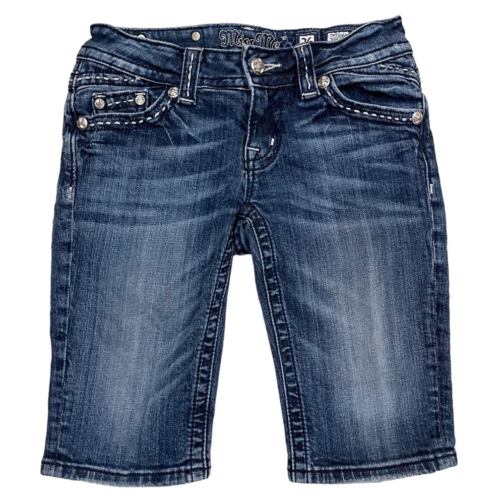 Miss Me Bermuda Denim Shorts JW5306M